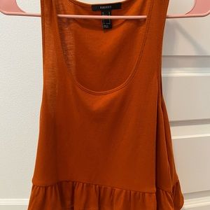 Burnt orange top